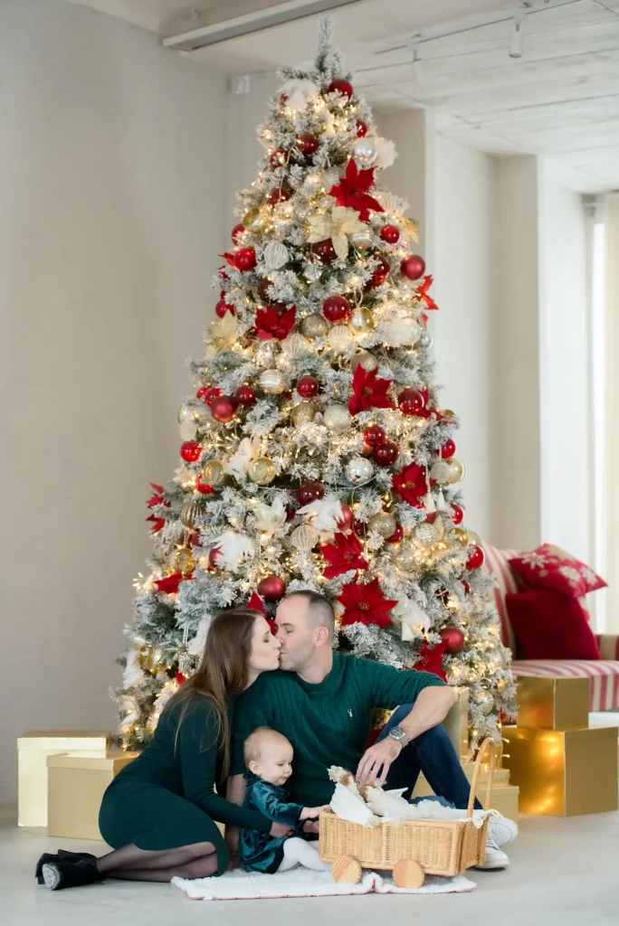 Karácsonyi családi fotózás Budapesten - Christmas Family Photography Budapest