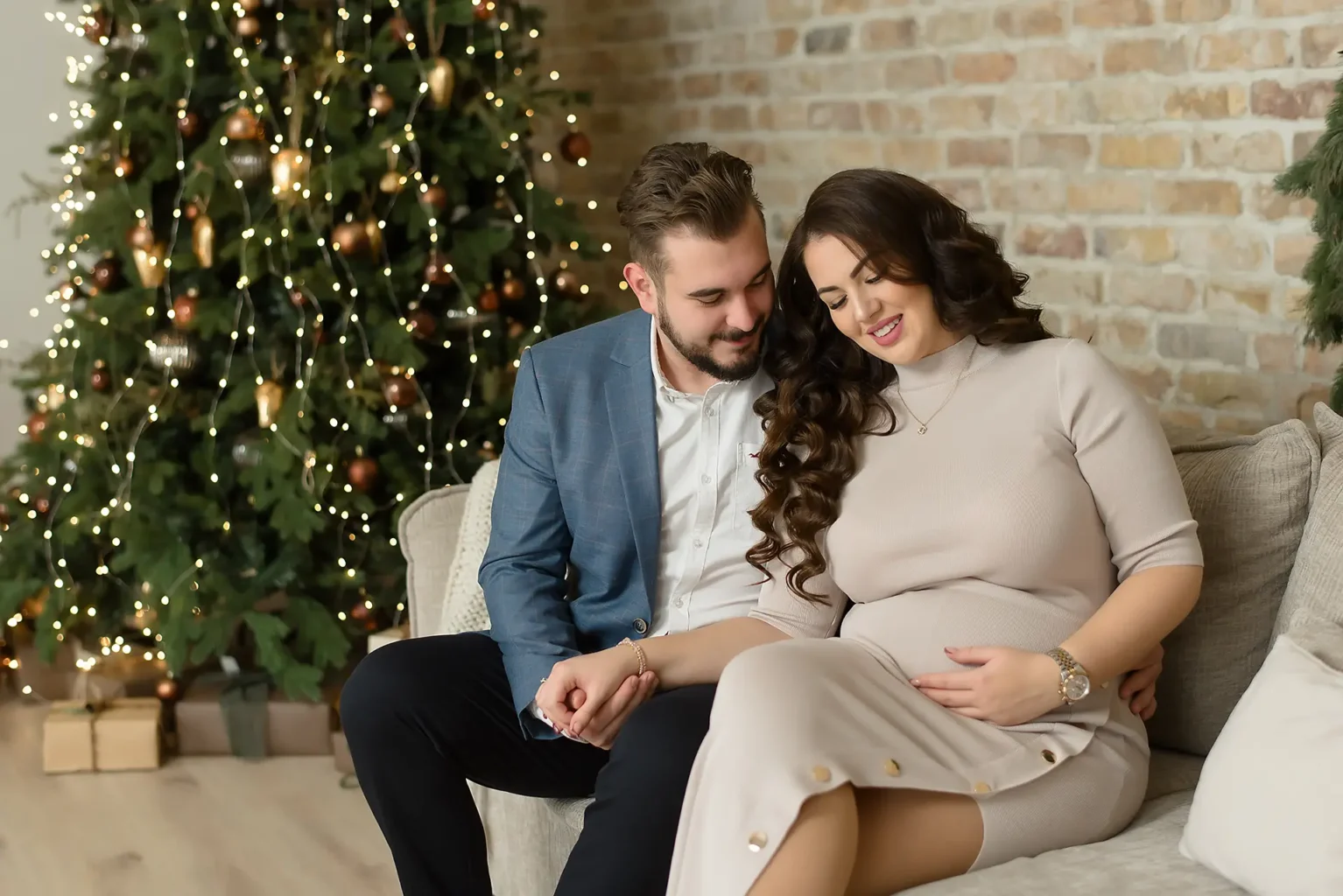 Karácsonyi páros fotózás Budapesten - Christmas Photoshoot Budapest