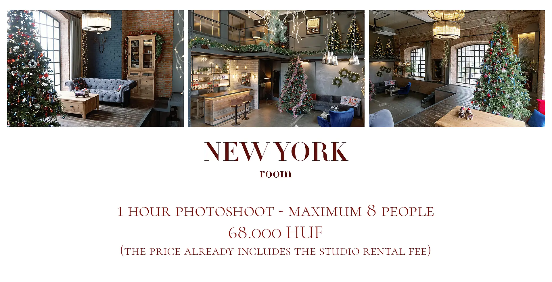 Christmas Photography Budapest best studios