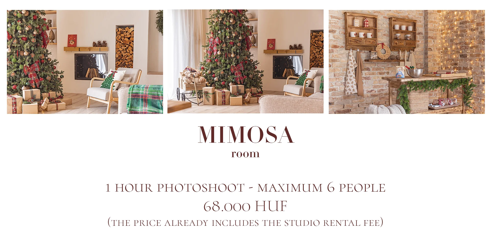 Christmas photo session Budapest