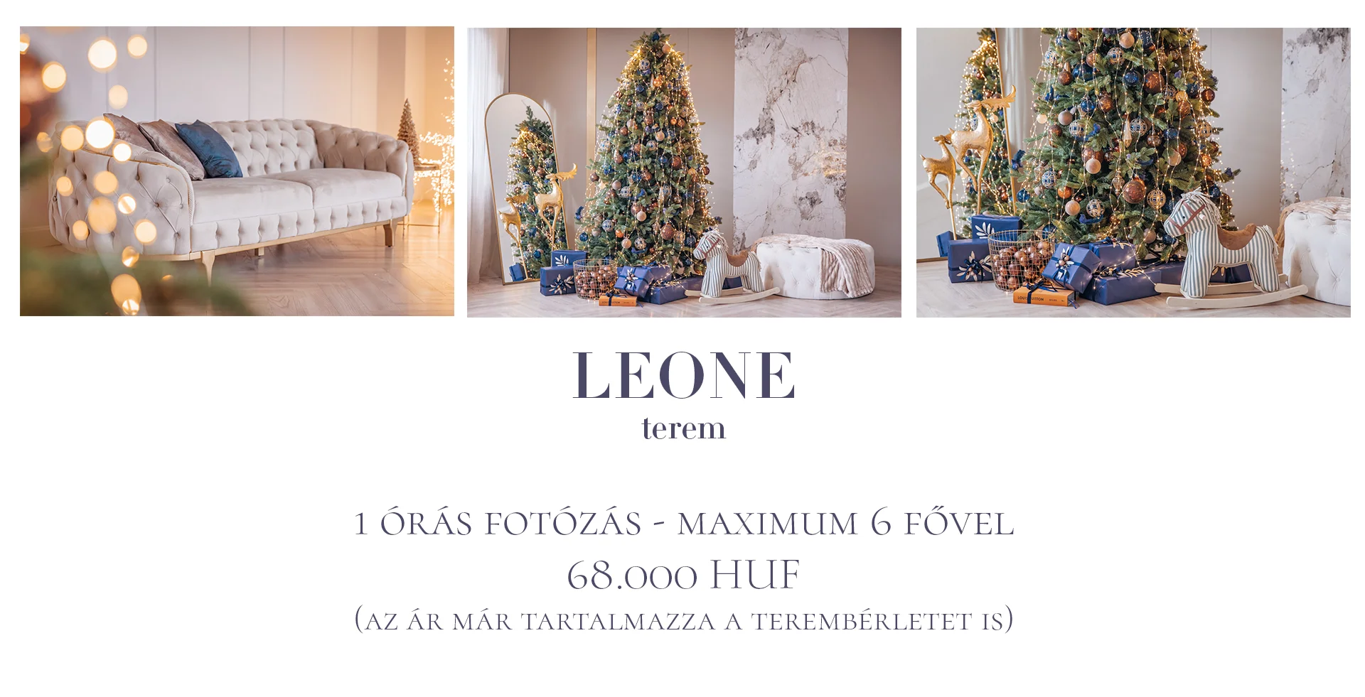 Karácsonyi fotózás Budapesten - Leone