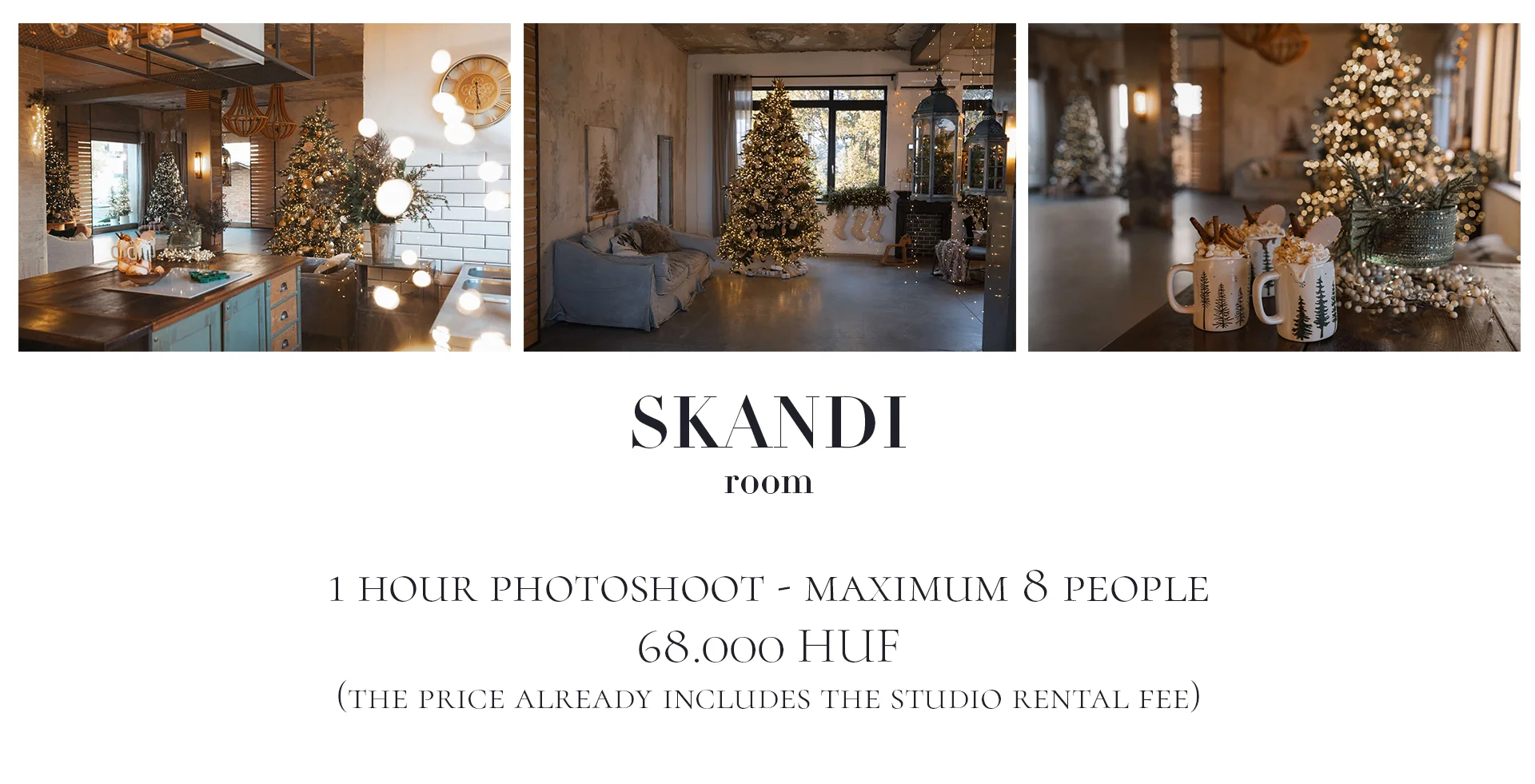 Christmas Photoshoot - Budapest