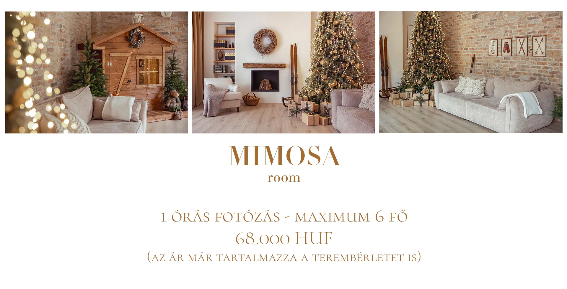 Karácsonyi fotózás Budapest - narancssárga színek - S-Lux